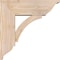 Ekena Millwork Thorton Traditional Smooth Bracket w/ Offset Brace, Douglas Fir, 7 1/2"W x 22"D x 22"H BKT0806X22X22THR01SDF - alternate 2